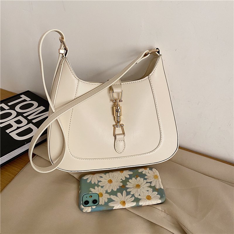Retro Baguette Shoulder Bag