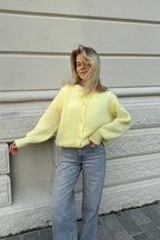 NOLA - Knitted Women's Cardigan with Buttons