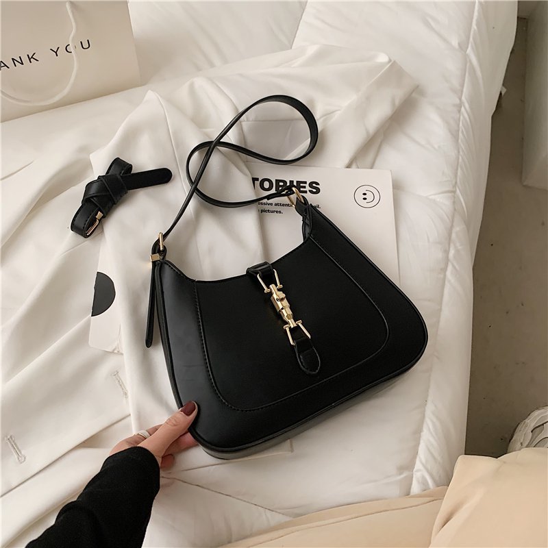 Retro Baguette Shoulder Bag