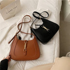 Retro Baguette Shoulder Bag