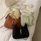 Retro Baguette Shoulder Bag