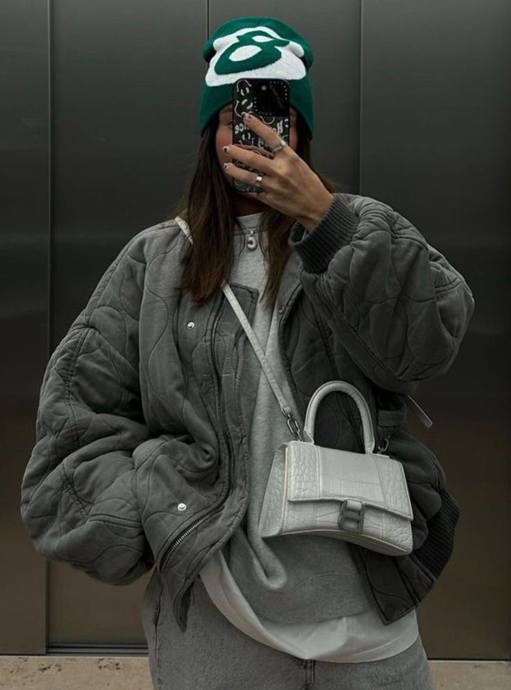 Cozy Padded Casual Fit Autumn Bomber Jacket for Women