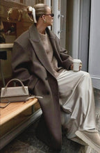 Elegant Long Wool Coat | Saphira