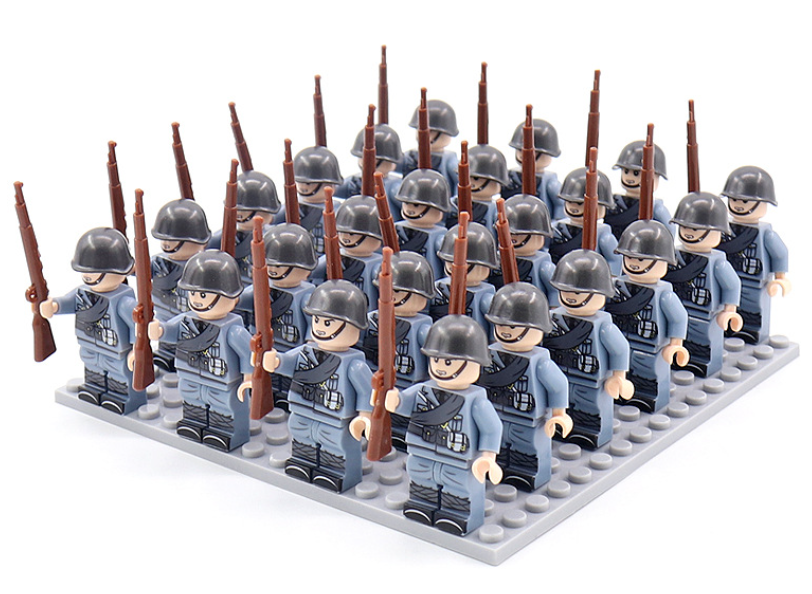 WarForge WWII Military Building Set