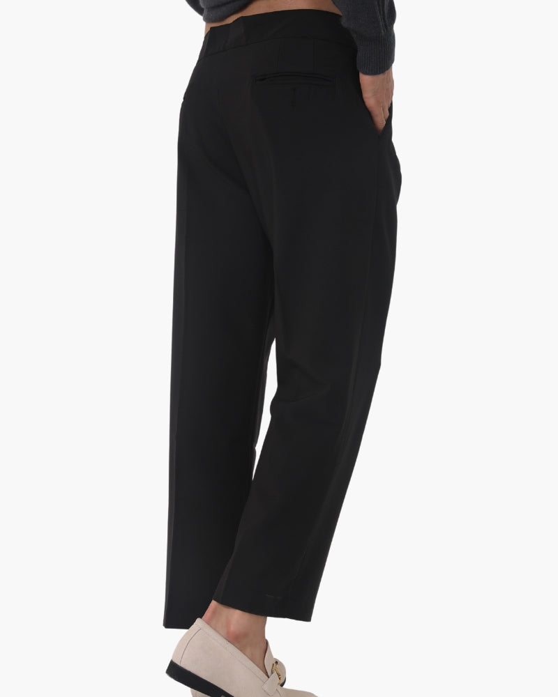 Chic High-Waisted Parisian Trousers