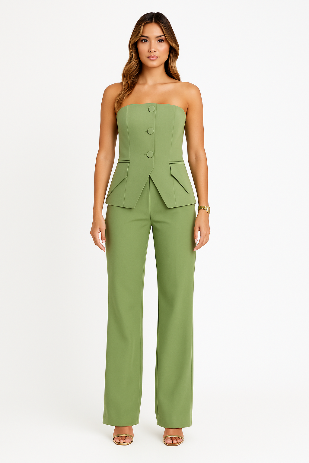 Juna - Chic Off-the-Shoulder Summer Ensemble