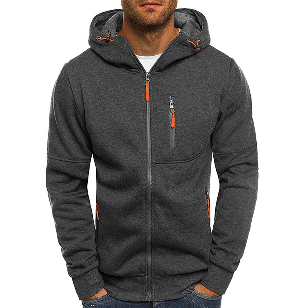 JACKS - Men's Lightweight Zip-Up Summer Hoodie
