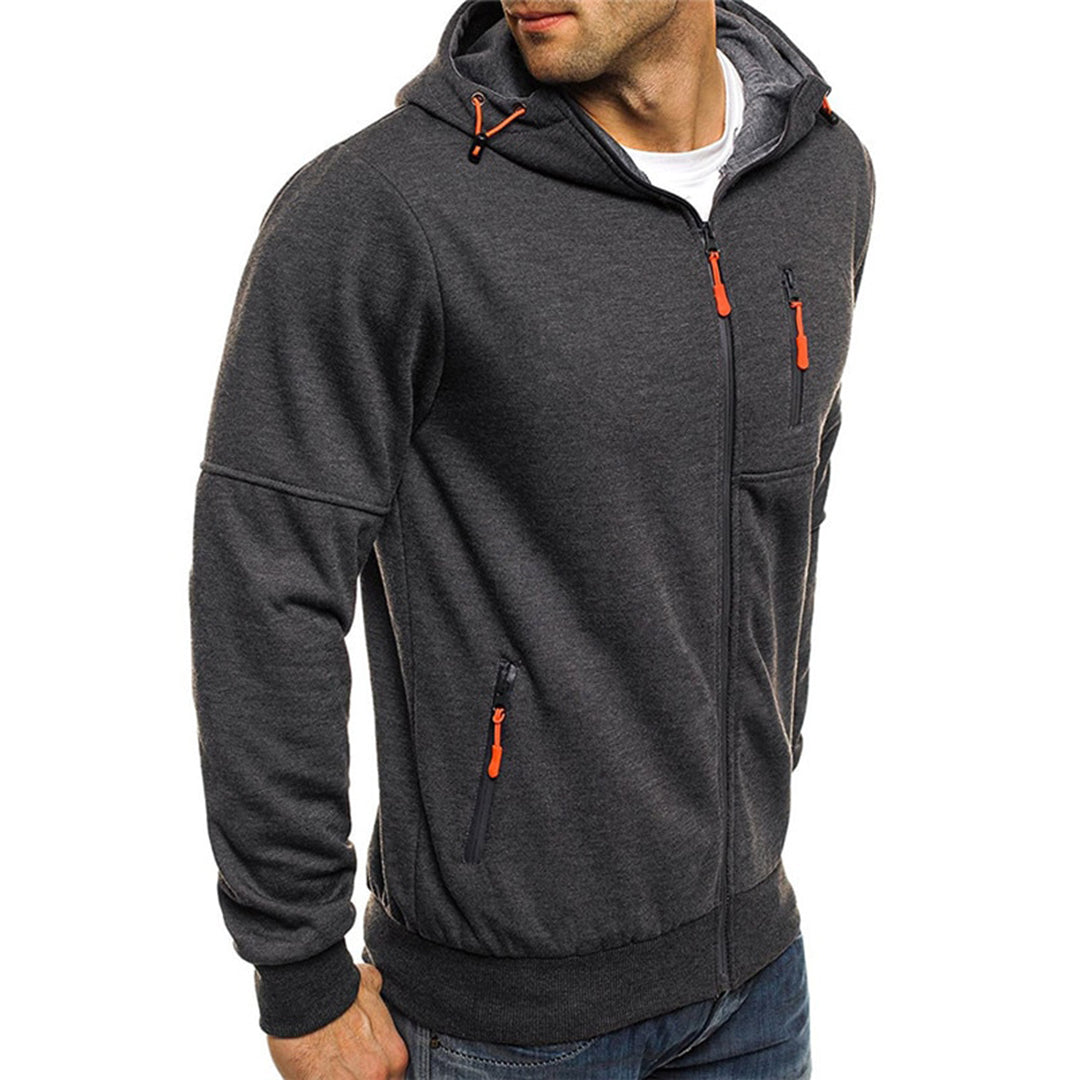 JACKS - Men's Lightweight Zip-Up Summer Hoodie