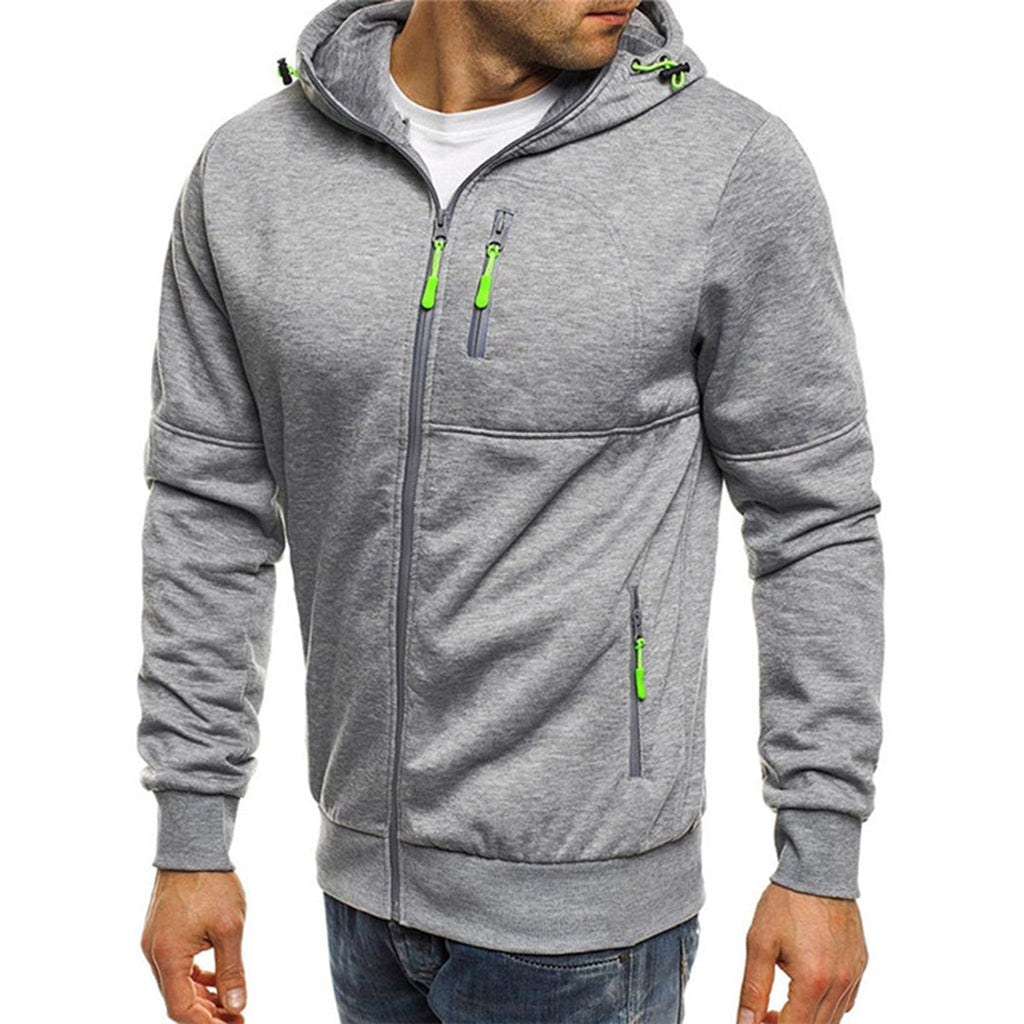 JACKS - Men's Lightweight Zip-Up Summer Hoodie