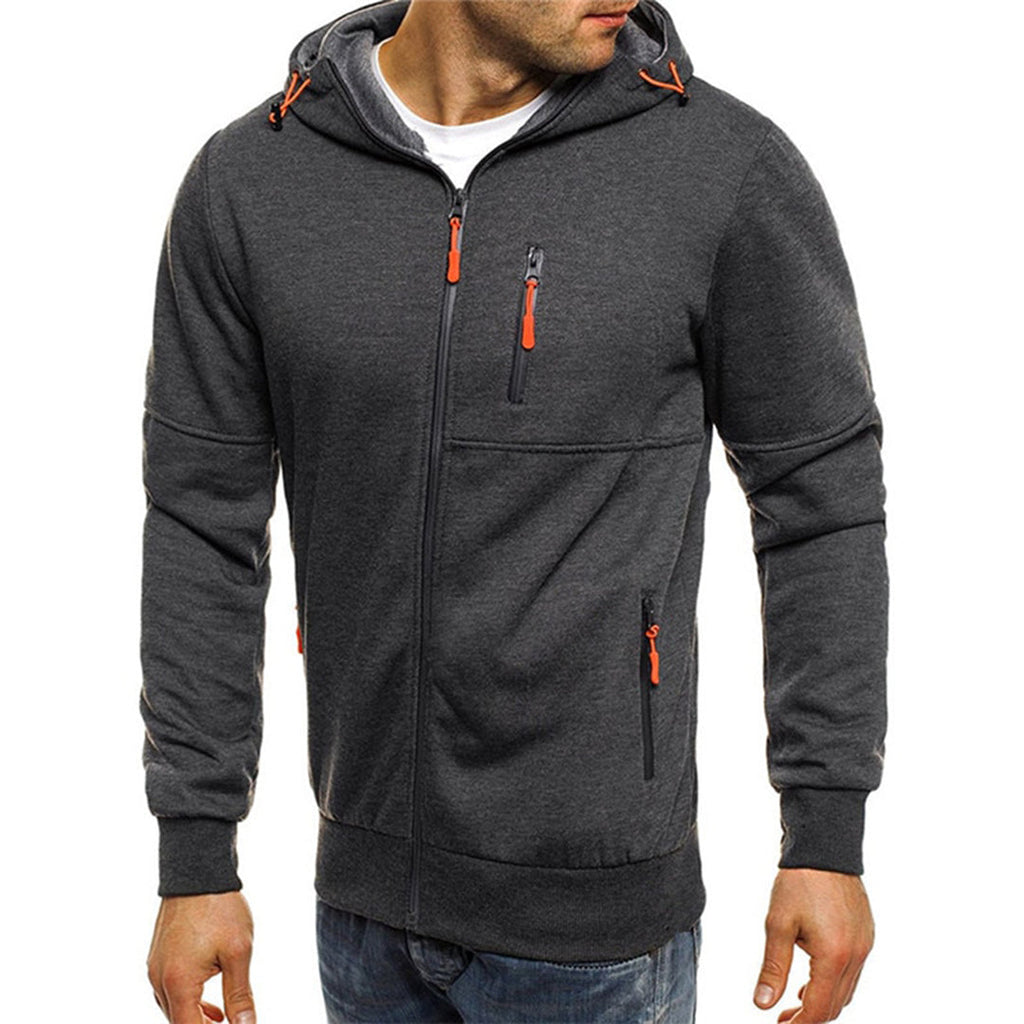 JACKS - Men's Lightweight Zip-Up Summer Hoodie