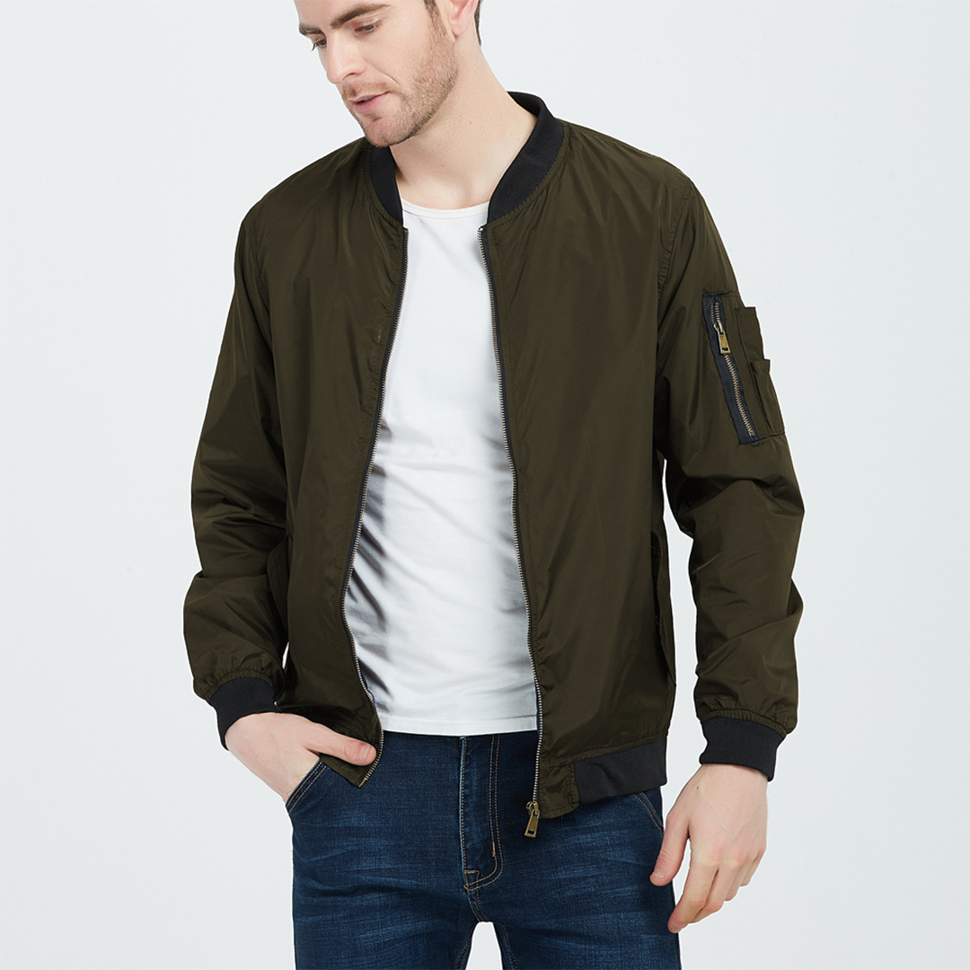 JAYDEN - Retro Men's Summer Bomber Jacket