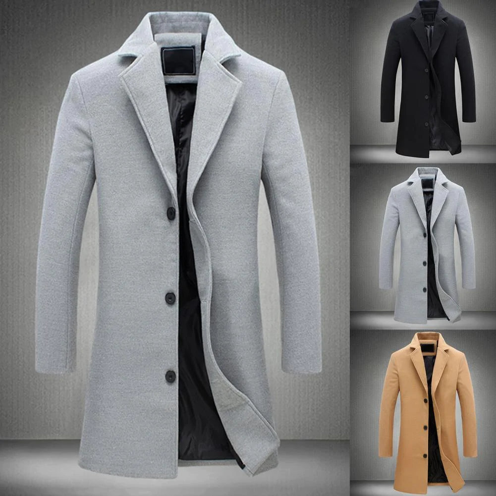 JOSIAH - Men's Long Winter Coat