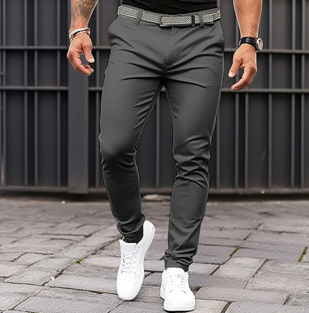 LEVY - Men's Comfortable Trousers with Relaxed Fit