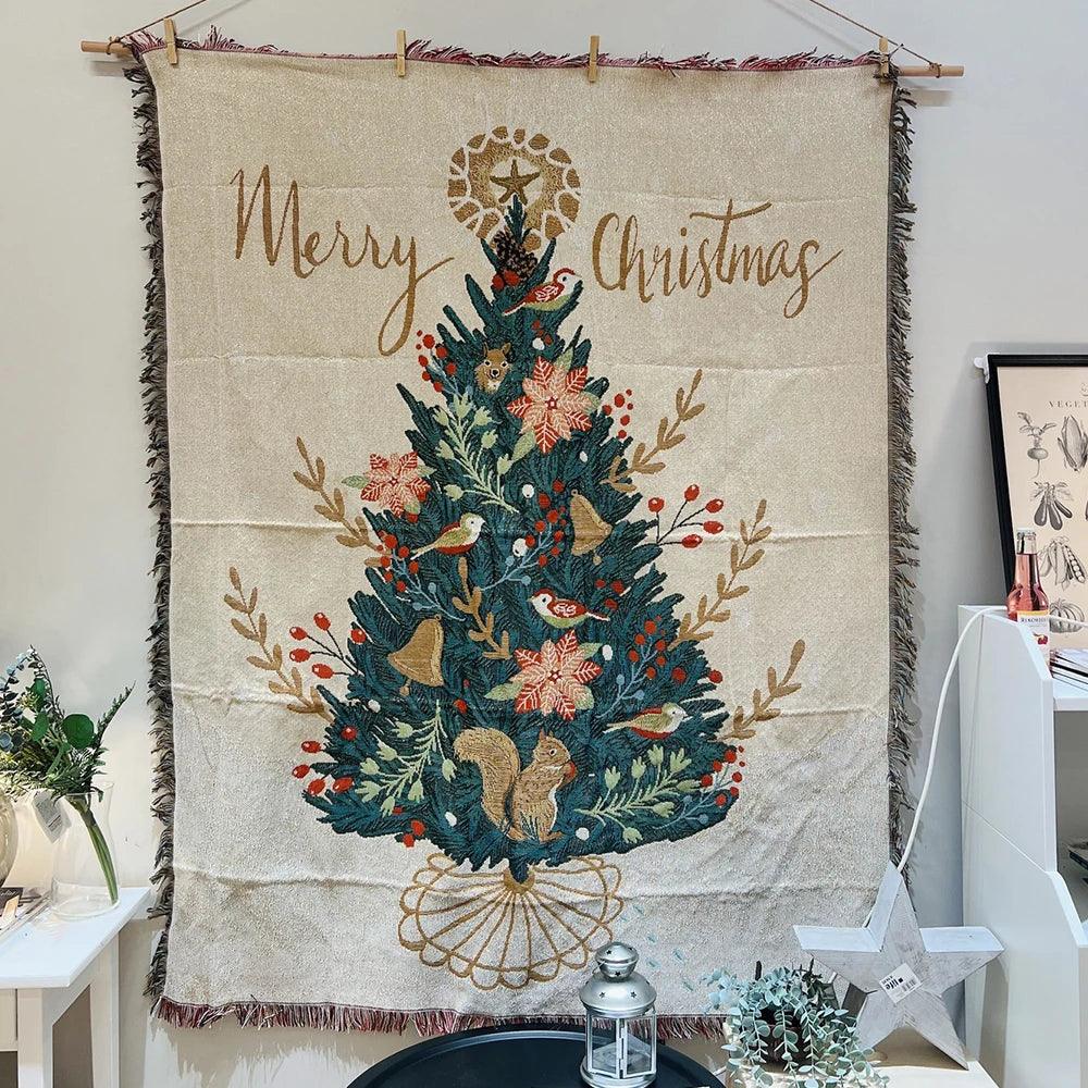 Cozy Nutcracker Christmas Blanket - Soft Fleece Ideal for Winter Decor and Cozy Nights