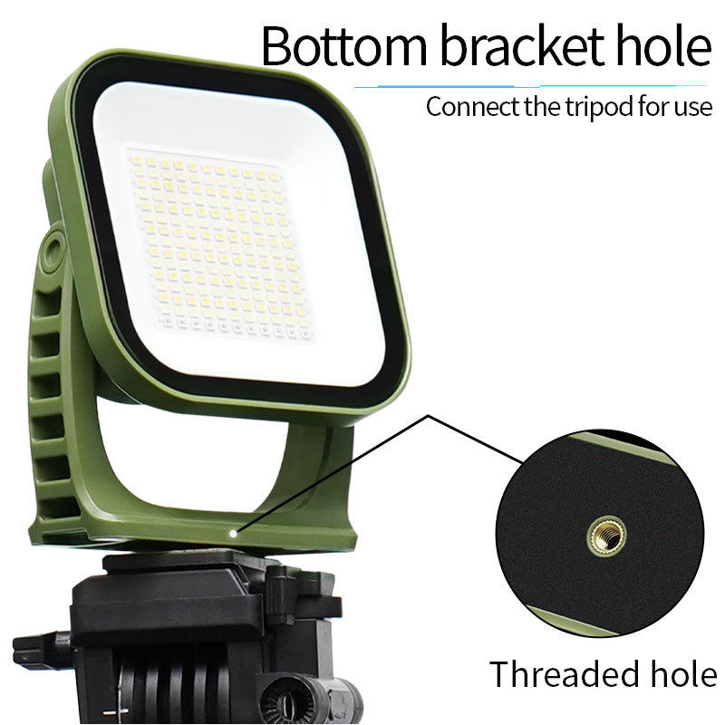 80W Magnetic LED Camping Lamp with Zoom Feature