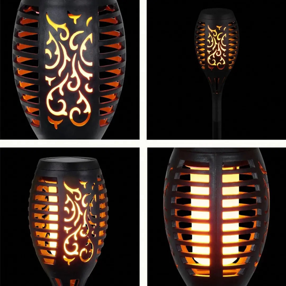 SolarFlame - Eco-Friendly Solar LED Lanterns