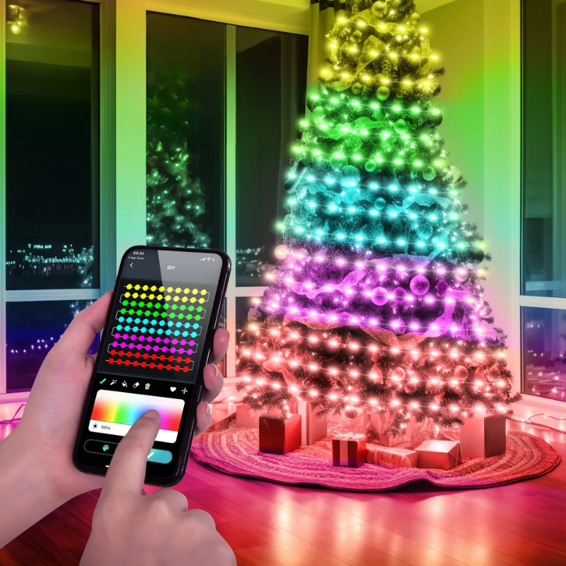 Vibrant Smart Lighting Decorative Garland