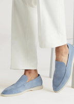 Baby Blue Marina Loafers