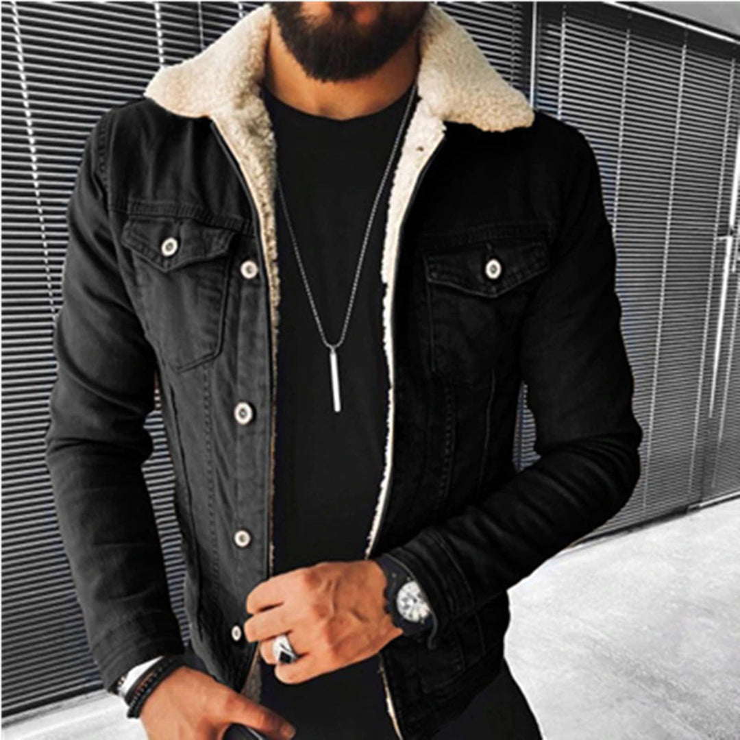 Leo Men's Denim Jacket - Perfect for All Seasons