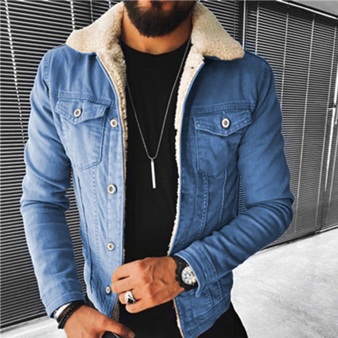 Leo Men's Denim Jacket - Perfect for All Seasons