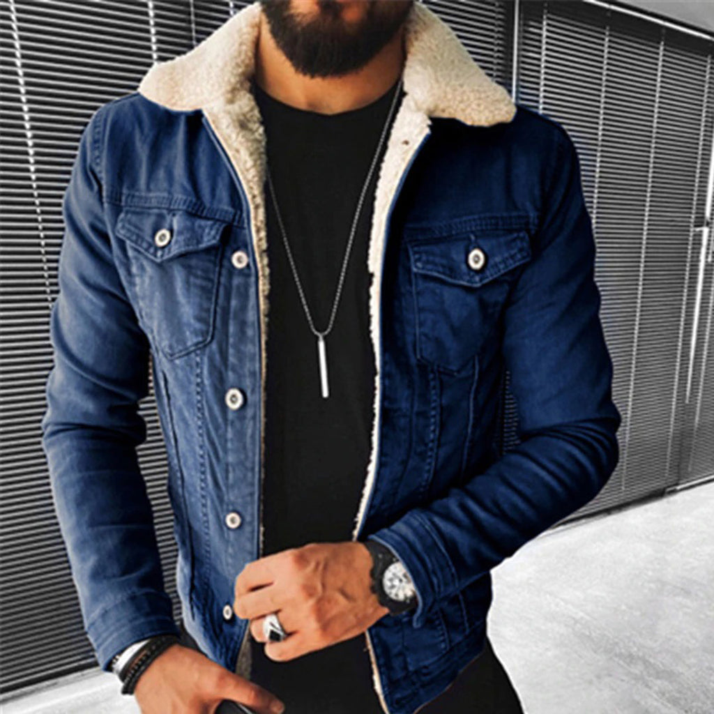 Leo Men's Denim Jacket - Perfect for All Seasons