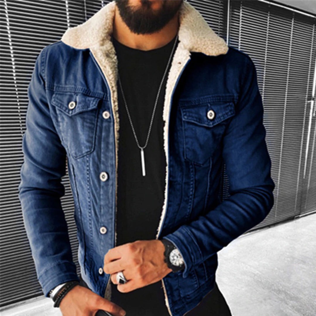 Leo Men's Denim Jacket - Perfect for All Seasons