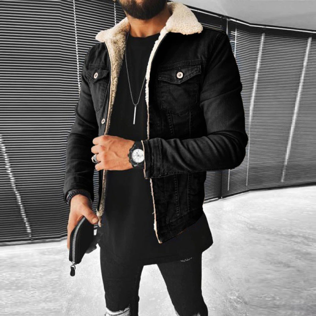 Leo Men's Denim Jacket - Perfect for All Seasons