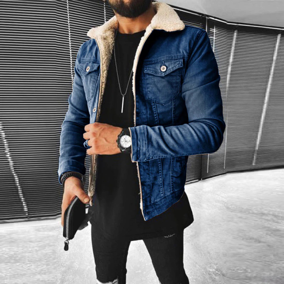 Leo Men's Denim Jacket - Perfect for All Seasons
