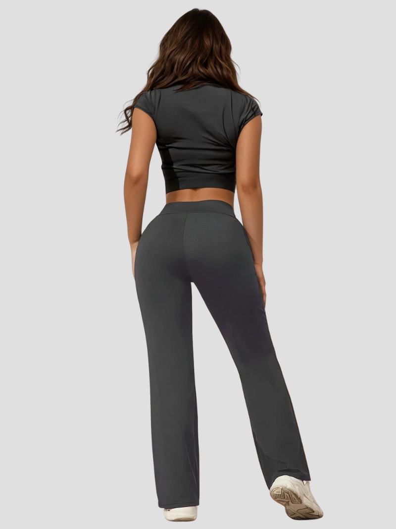 Chic Women's Flared Yoga Pants