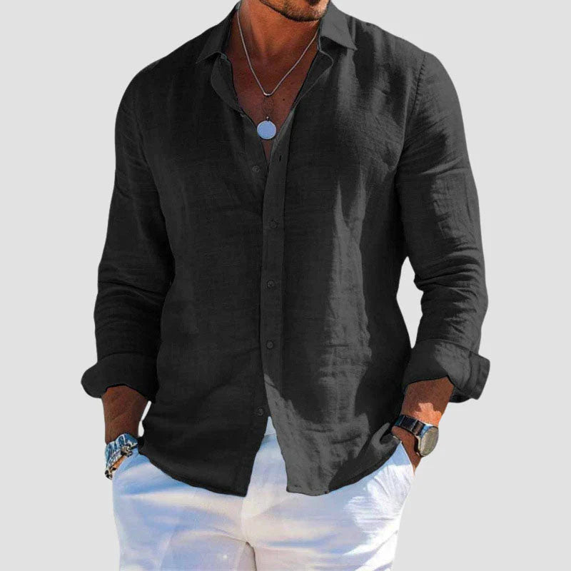 TAORMINA Classic Linen Shirt
