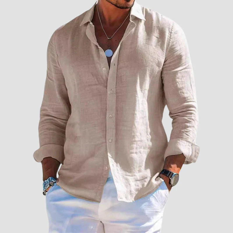 TAORMINA Classic Linen Shirt