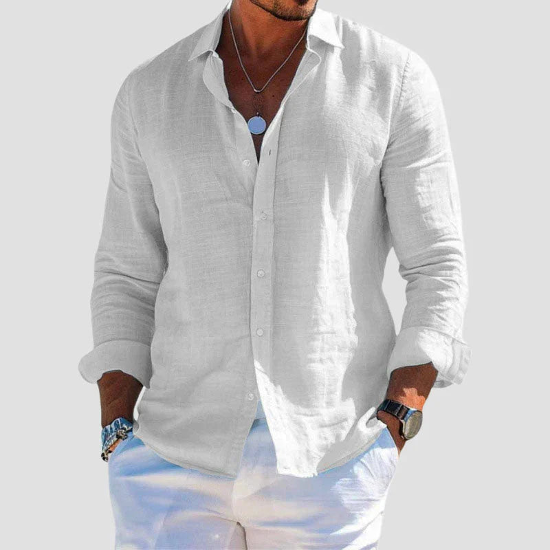 TAORMINA Classic Linen Shirt
