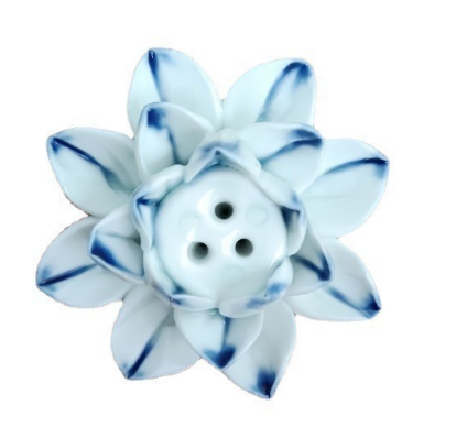 Chic Lotus Blossom Incense Stand