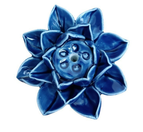 Chic Lotus Blossom Incense Stand