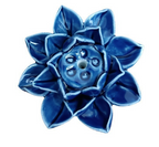 Chic Lotus Blossom Incense Stand