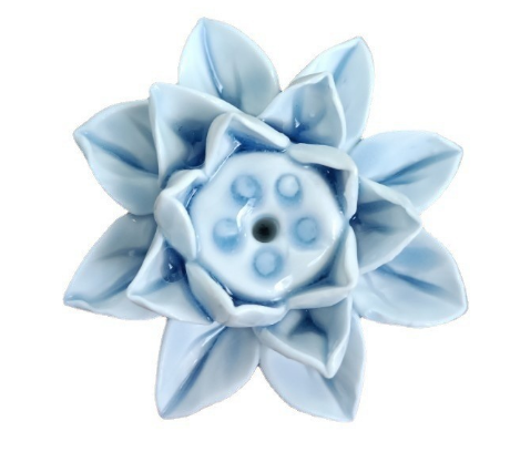 Chic Lotus Blossom Incense Stand