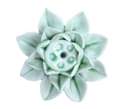 Chic Lotus Blossom Incense Stand