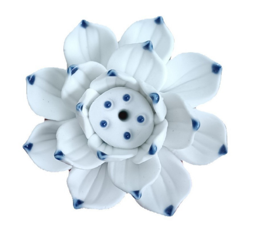 Chic Lotus Blossom Incense Stand