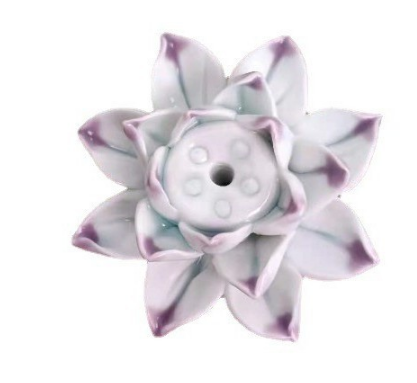 Chic Lotus Blossom Incense Stand