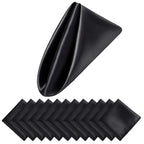 Elegant Satin Christmas Napkins - 30x30 cm Set of 12 for Luxurious Table Decor