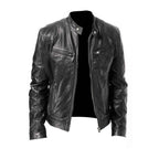 MIKEL - Men's Leather Summer Jacket