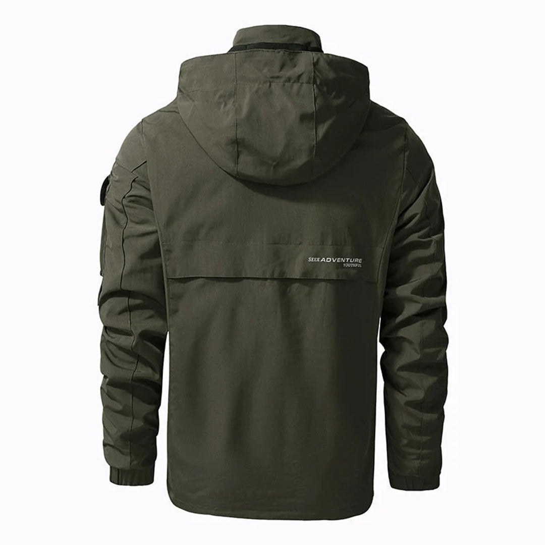 Mason - Men's Lightweight Hooded Summer Bomber Jacket