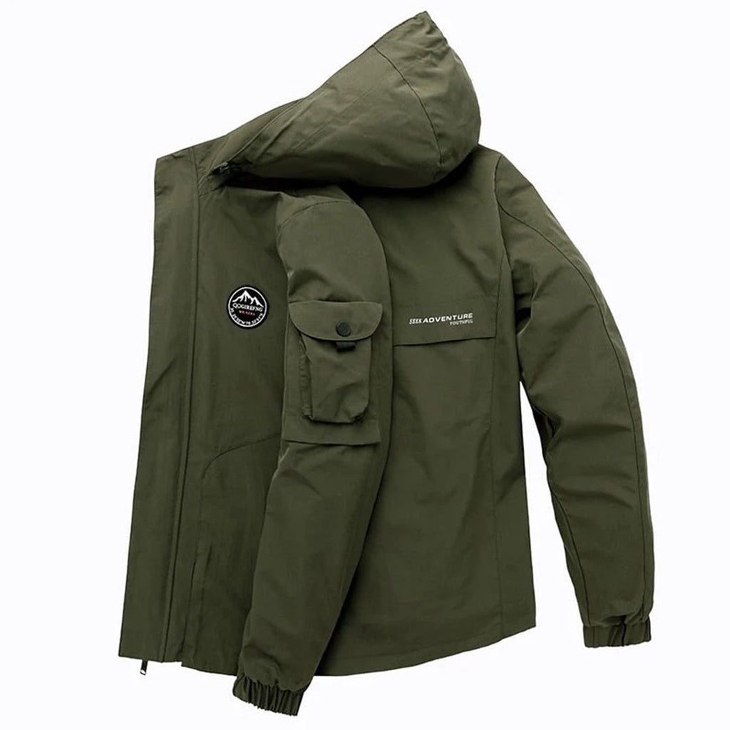 Mason - Men's Lightweight Hooded Summer Bomber Jacket