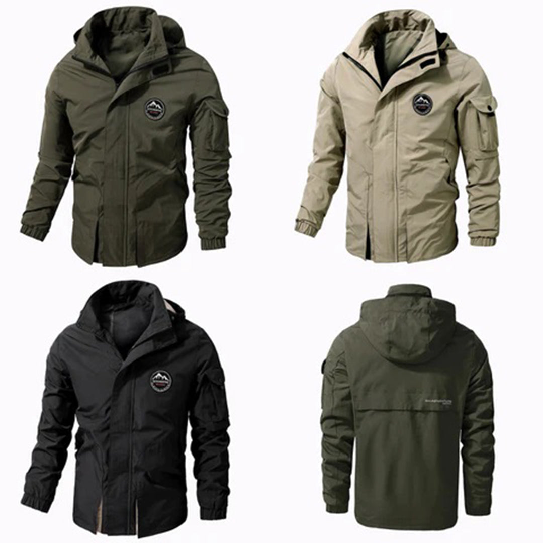 Mason - Men's Lightweight Hooded Summer Bomber Jacket