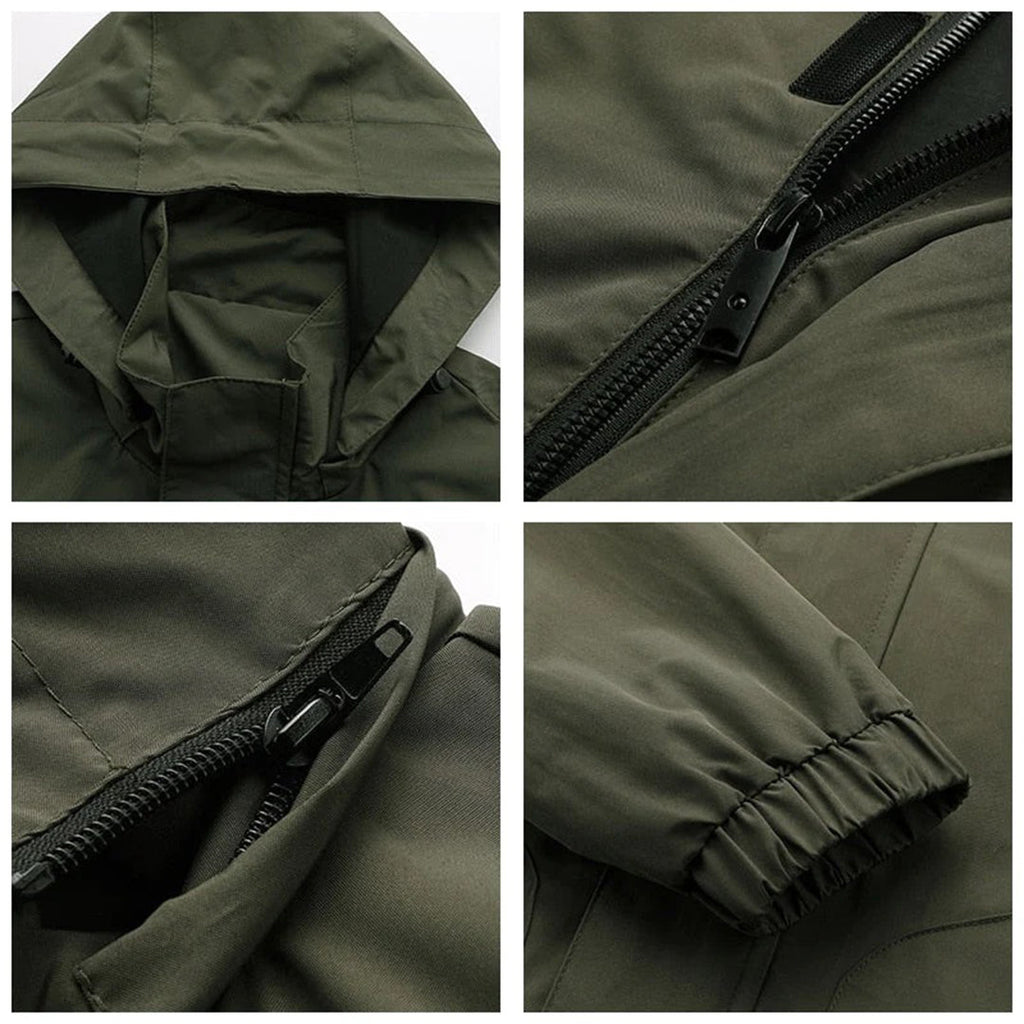 Mason - Men's Lightweight Hooded Summer Bomber Jacket