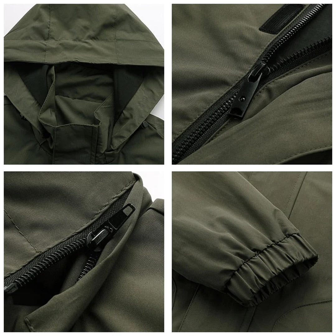 Mason - Men's Lightweight Hooded Summer Bomber Jacket
