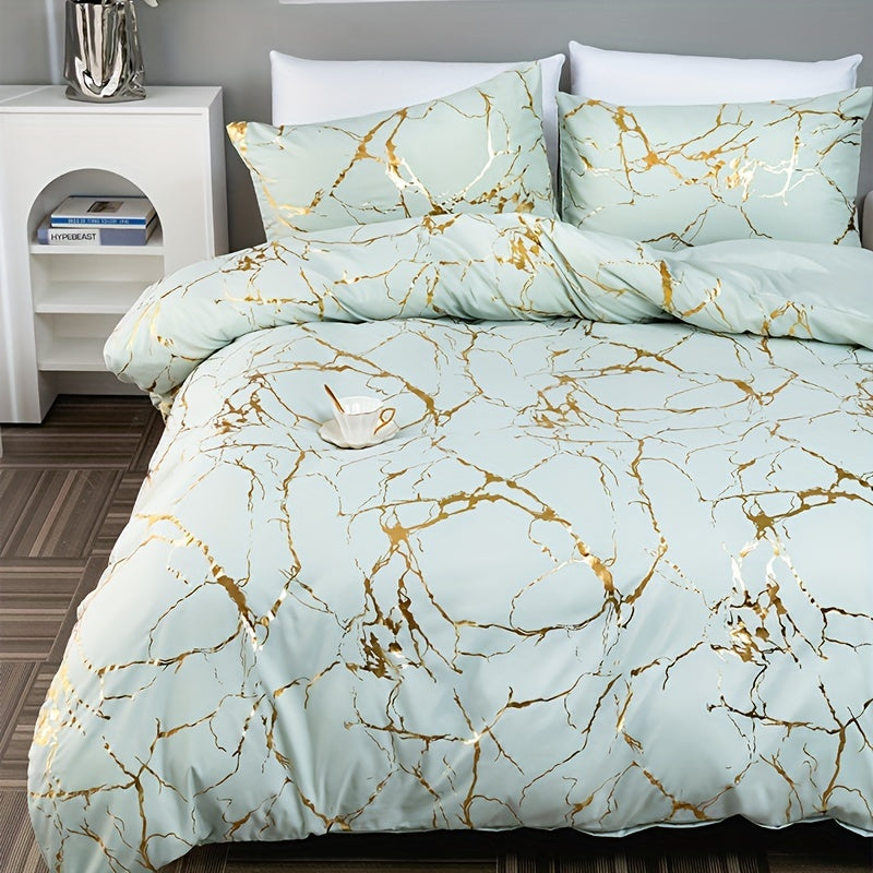 Xavor - Opulent Marble Duvet Cover for Ultimate Comfort