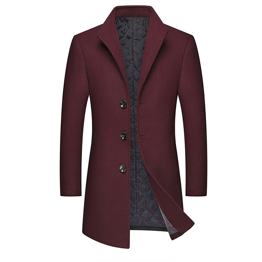 NIKOLAOS - Men's Smart Long Coat