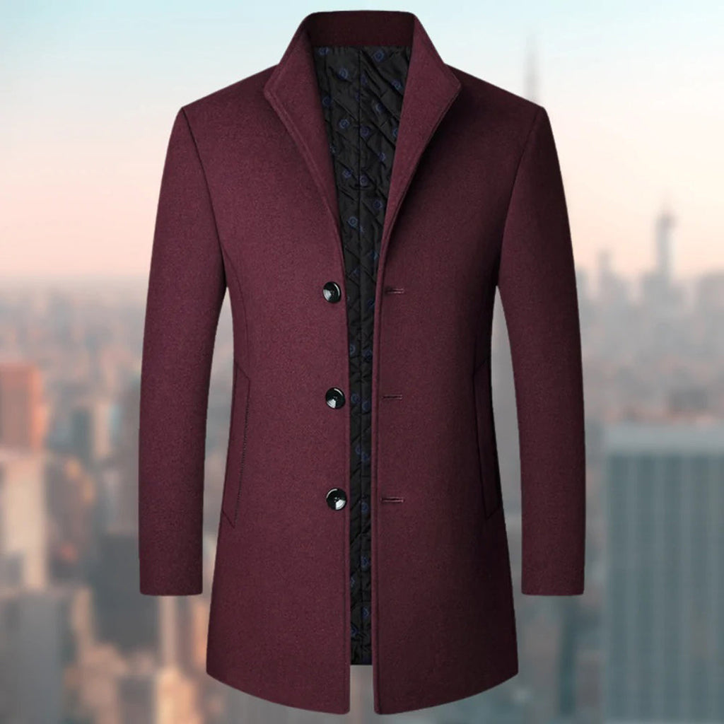 NIKOLAOS - Men's Smart Long Coat