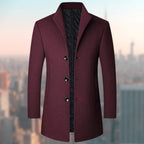 NIKOLAOS - Men's Smart Long Coat
